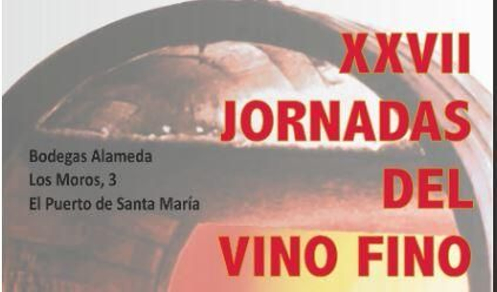 Un fragmento del cartel de las jornadas.