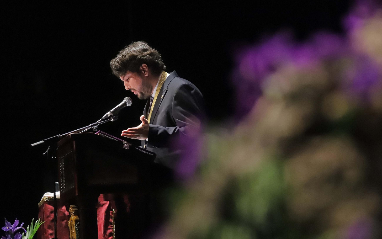 Fotos del pregón de la Semana Santa de Algeciras 2025 por Ismael Vargas