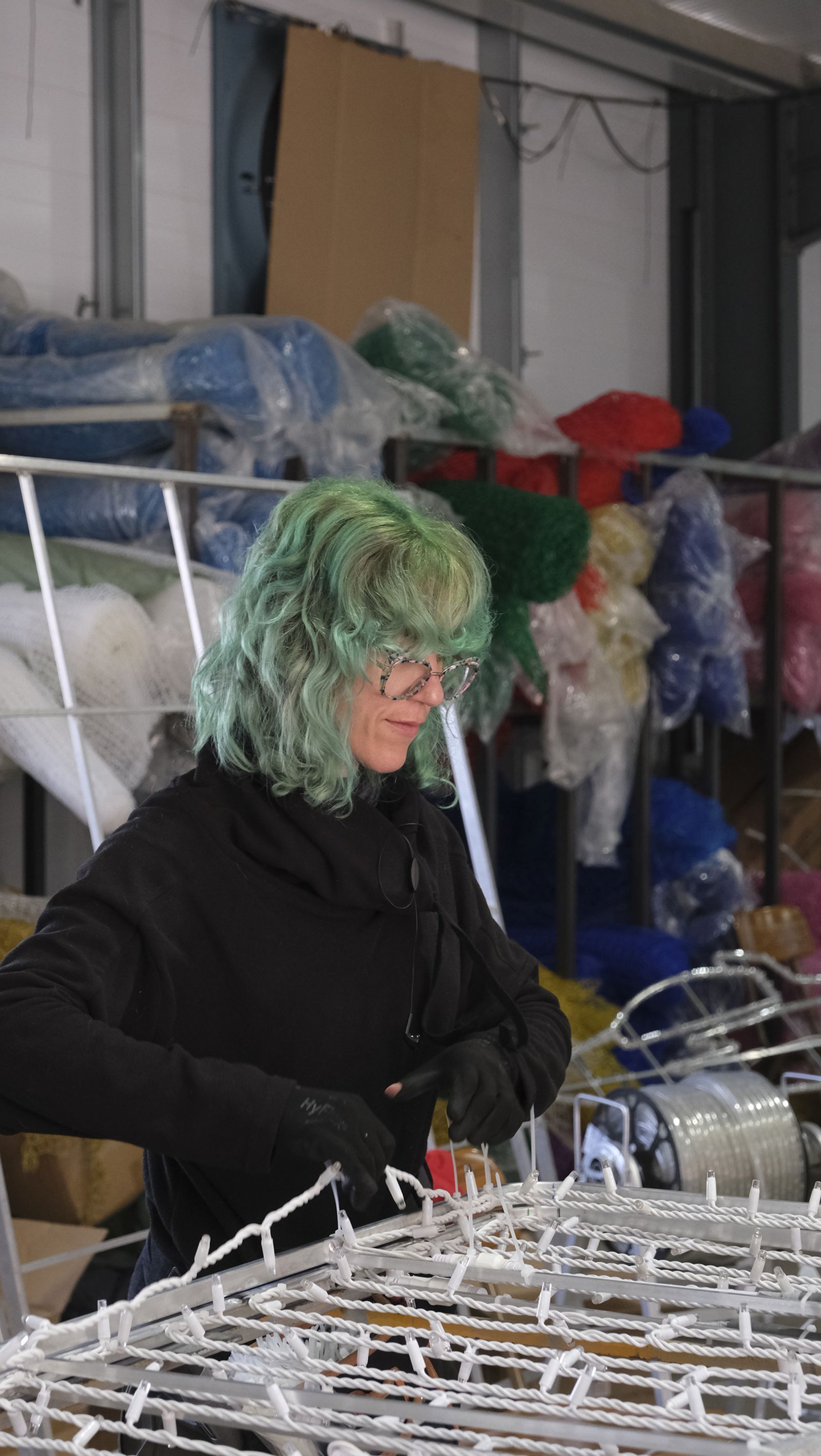 Desde Huécija a todo el mundo, Deconature, alegra la navidad con sus luces, en imágenes