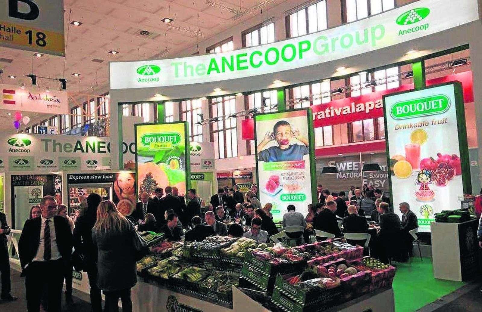 Anecoop en la pasada Fruit Logistica