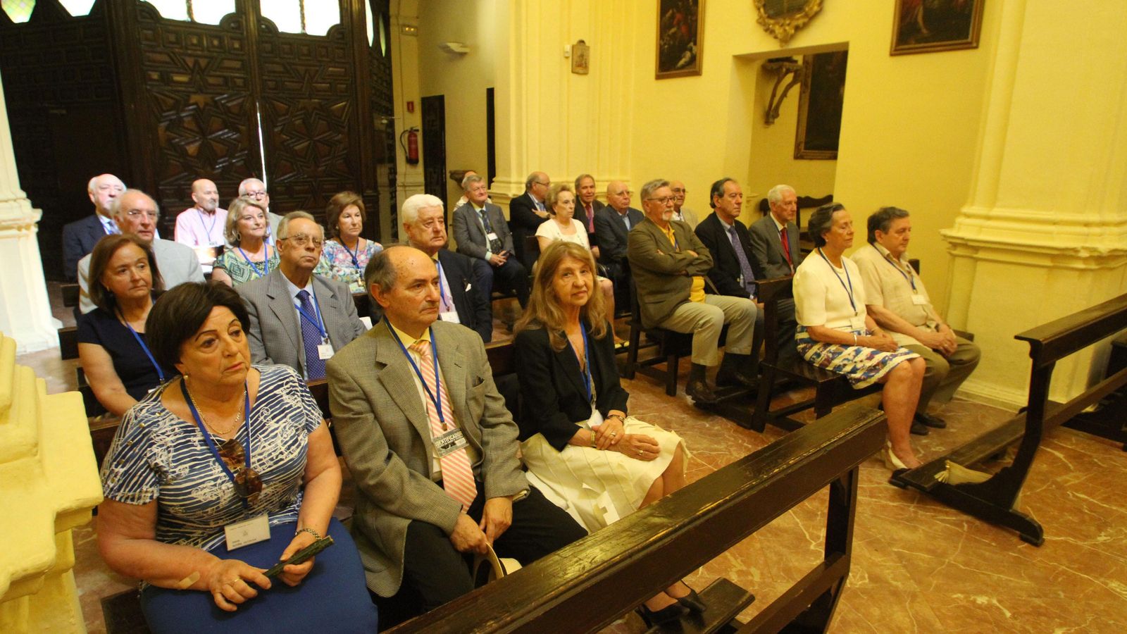 Interior de la Capilla de la Universidad de Sevilla.