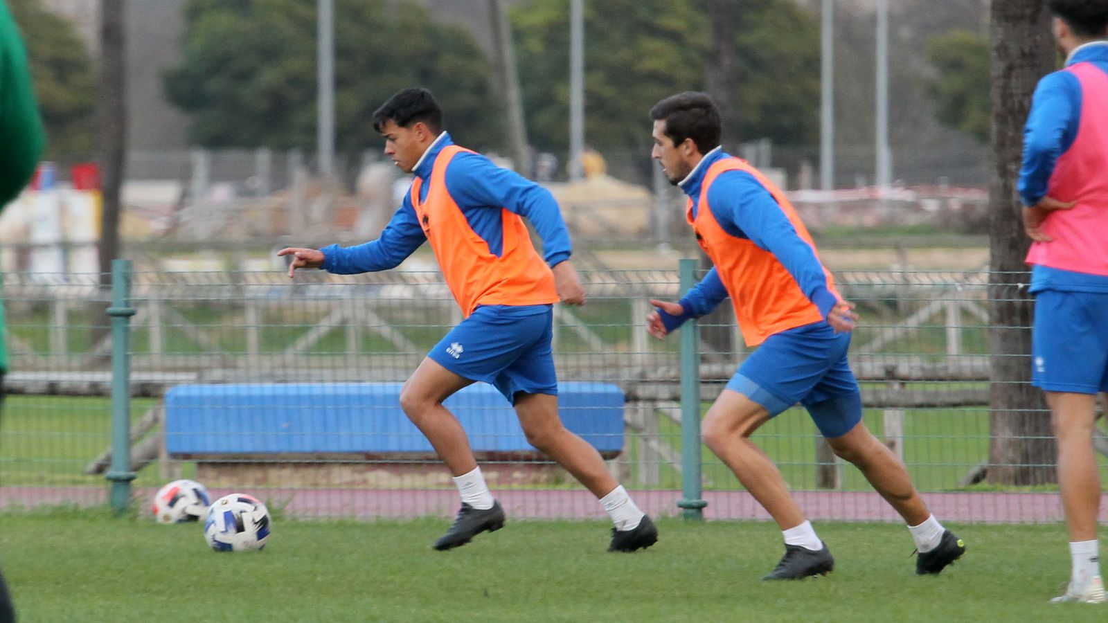 Entreno del Xerez DFC en el campo 'Pepe Ravelo'