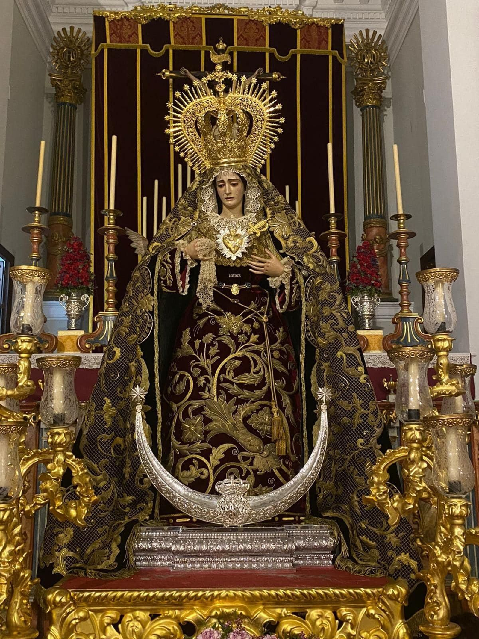 La Virgen de los Dolores.
