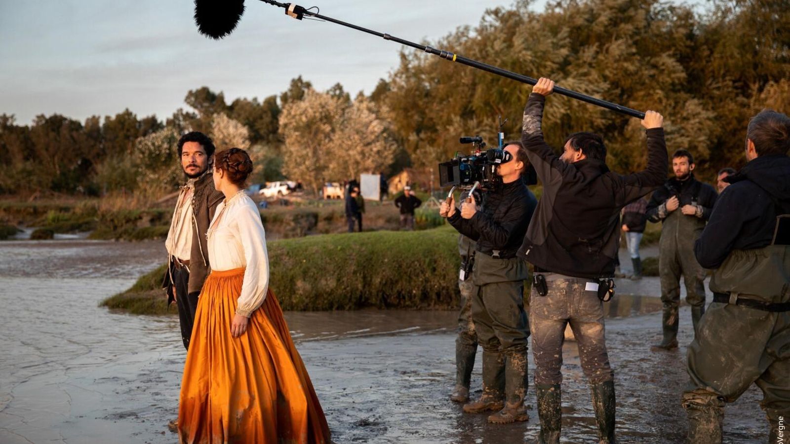 Rodaje de 'La peste', la serie de Alberto Rodríguez.