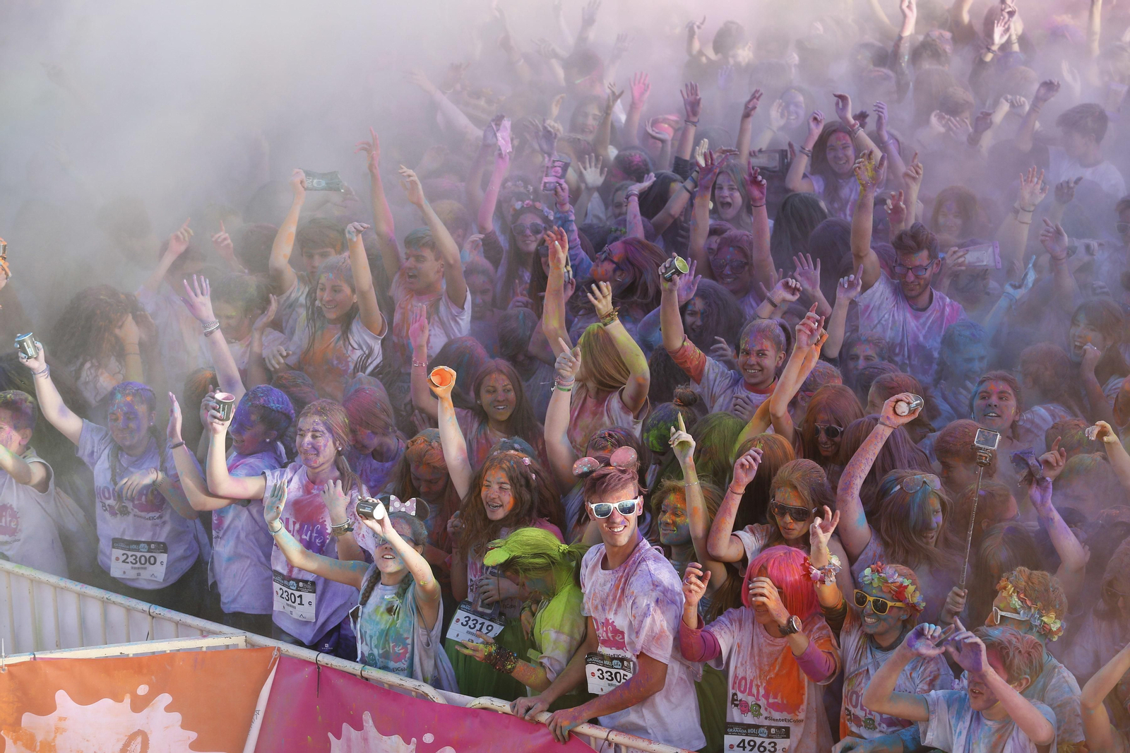 Imágenes del Holi Live en Granada