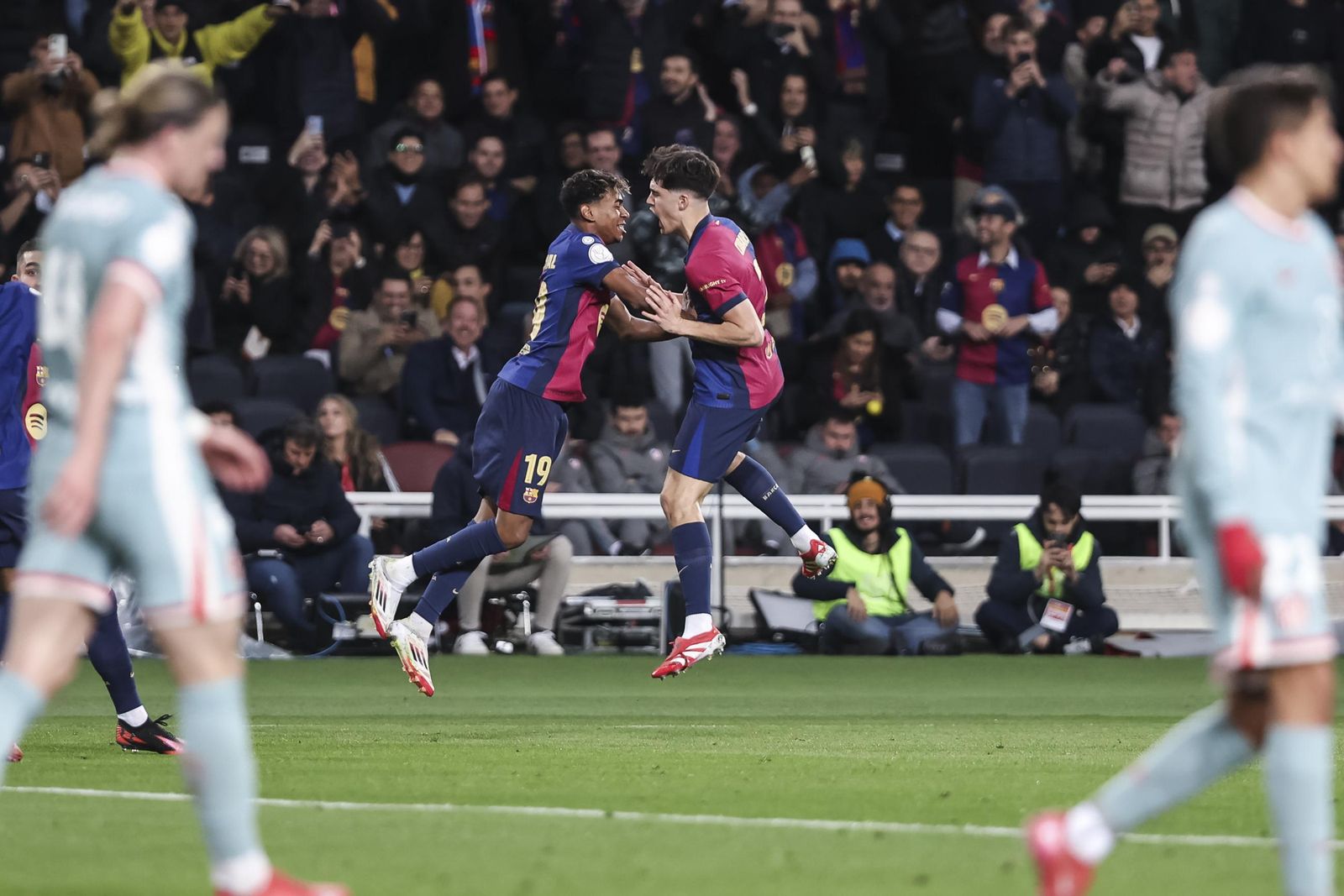 Las fotos del espectacular Barcelona - Atlético de Madrid