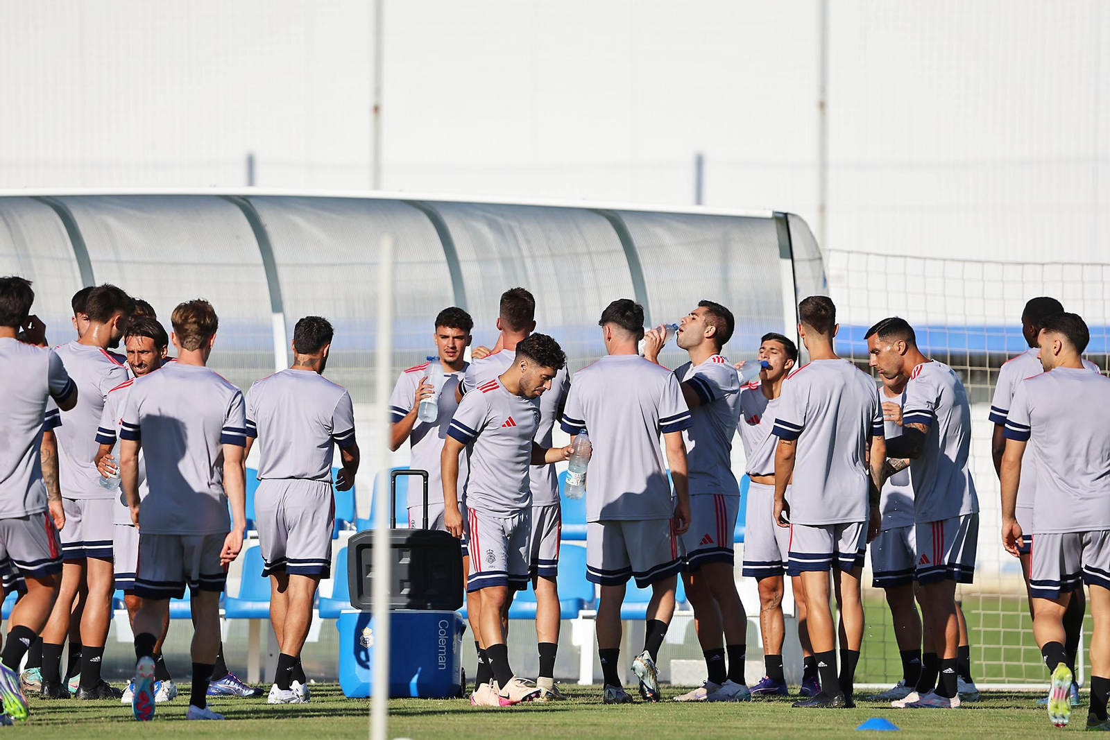Las imágenes del primer entrenamiento del del Recreativo de Huelva
