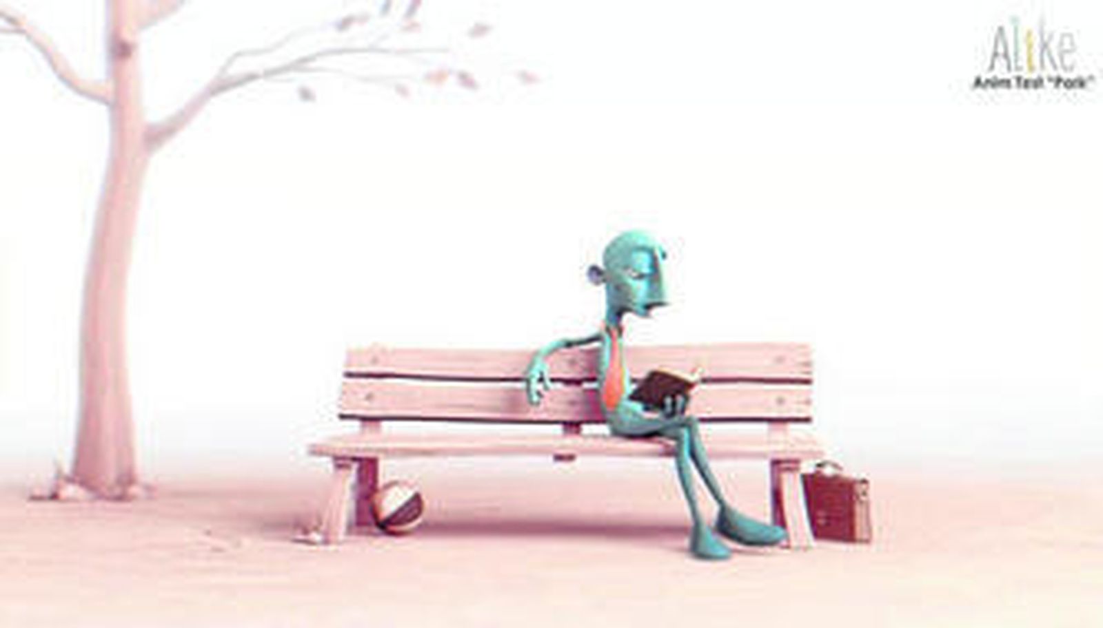 Fotograma del cortometraje de animación 'Alike', en torno al que se desarrollará una jornada.