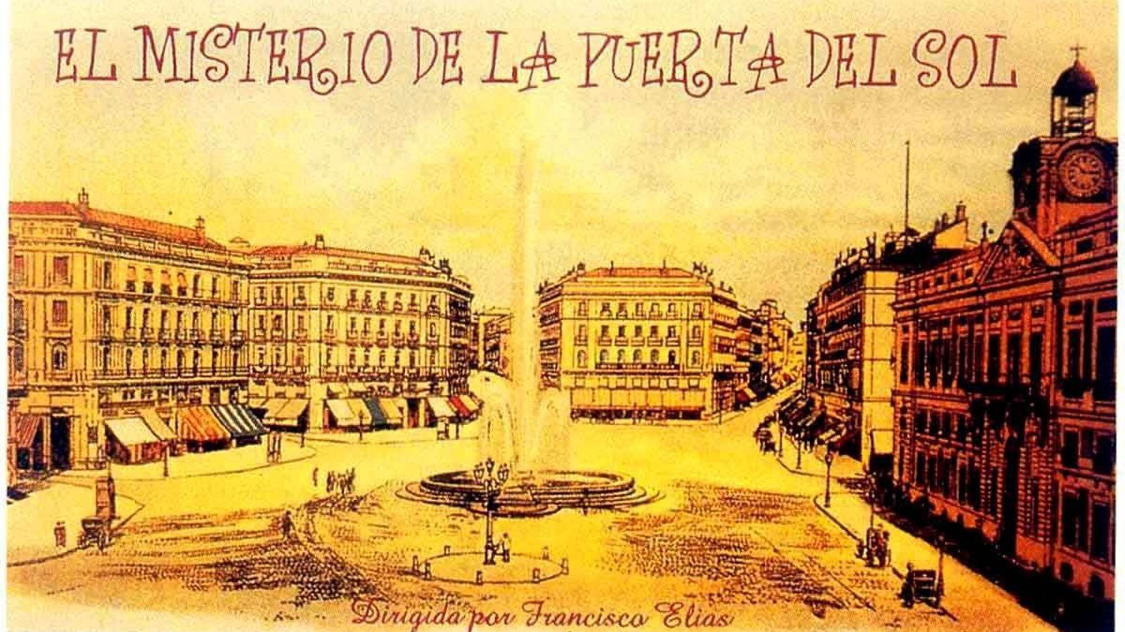 "El misterio de la Puerta del Sol", de 1929. Primera película con sonido en España.