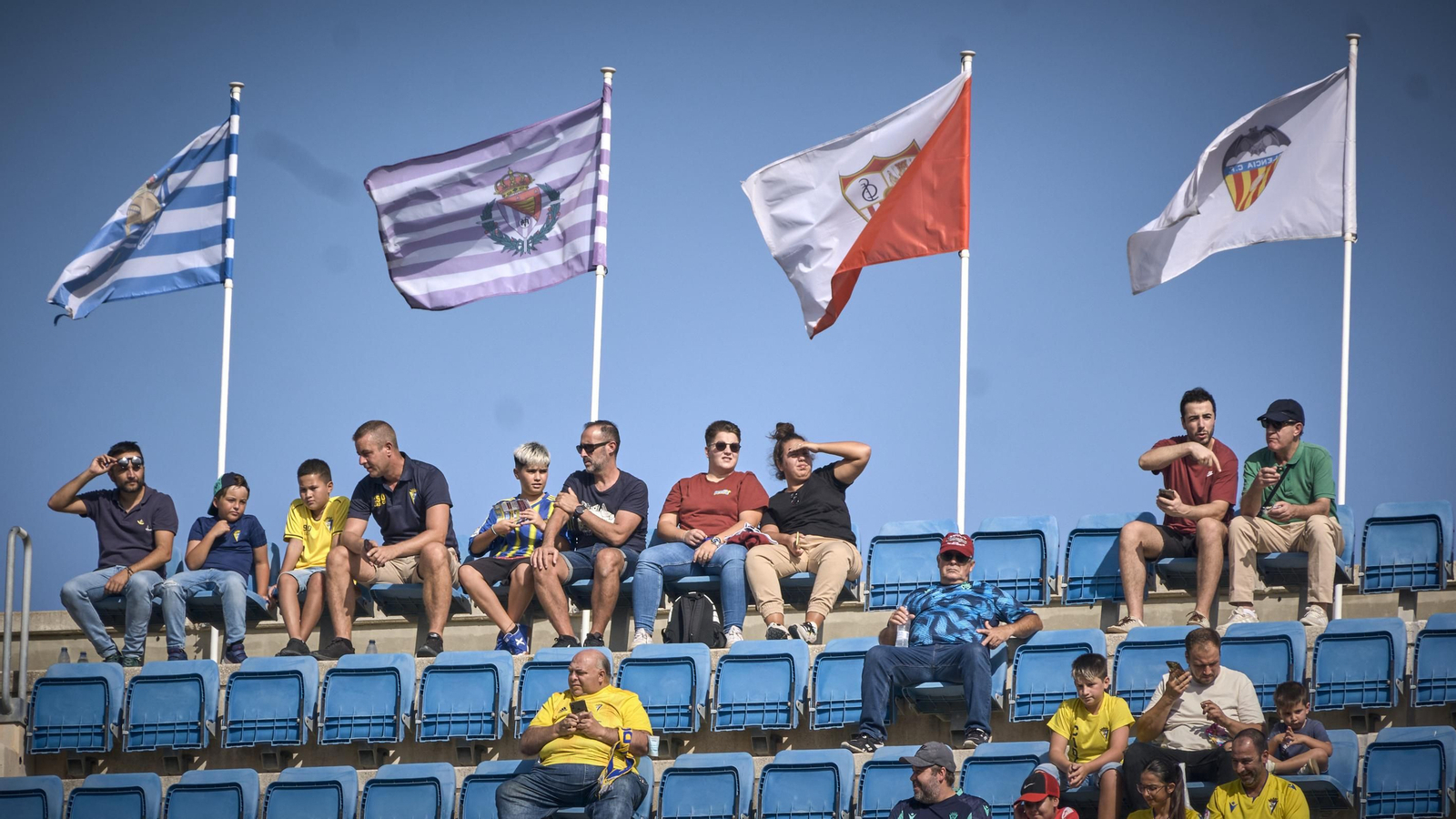 Partido de la victoria del Cádiz CF sobre el Atlético de Madrid