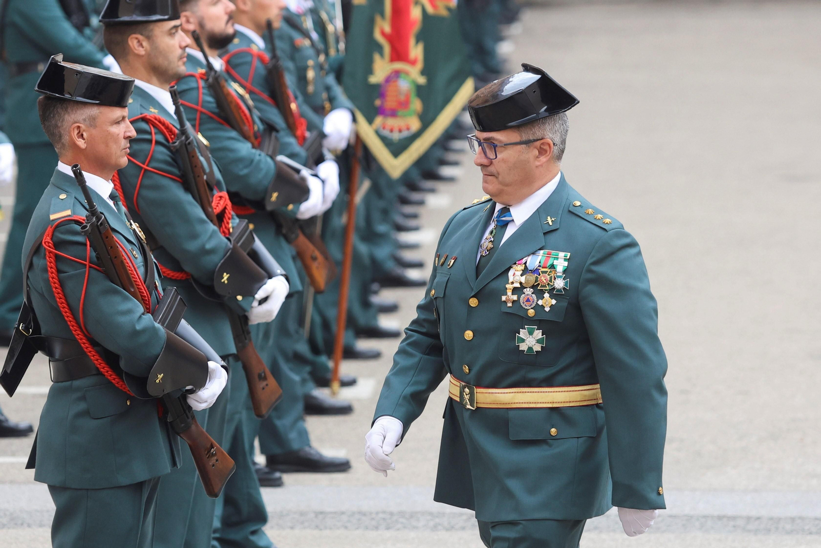 La Guardia Civil de Málaga homenajea a los agentes retirados en su 179 aniversario