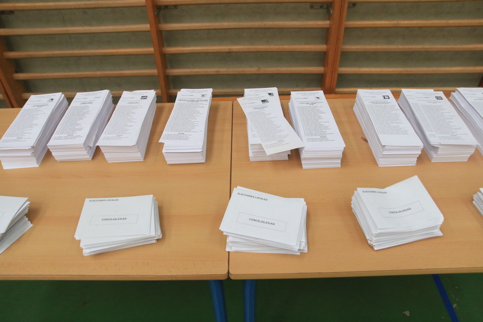 Imágenes de las votaciones en las Elecciones Municipales 2023, en Almería capital