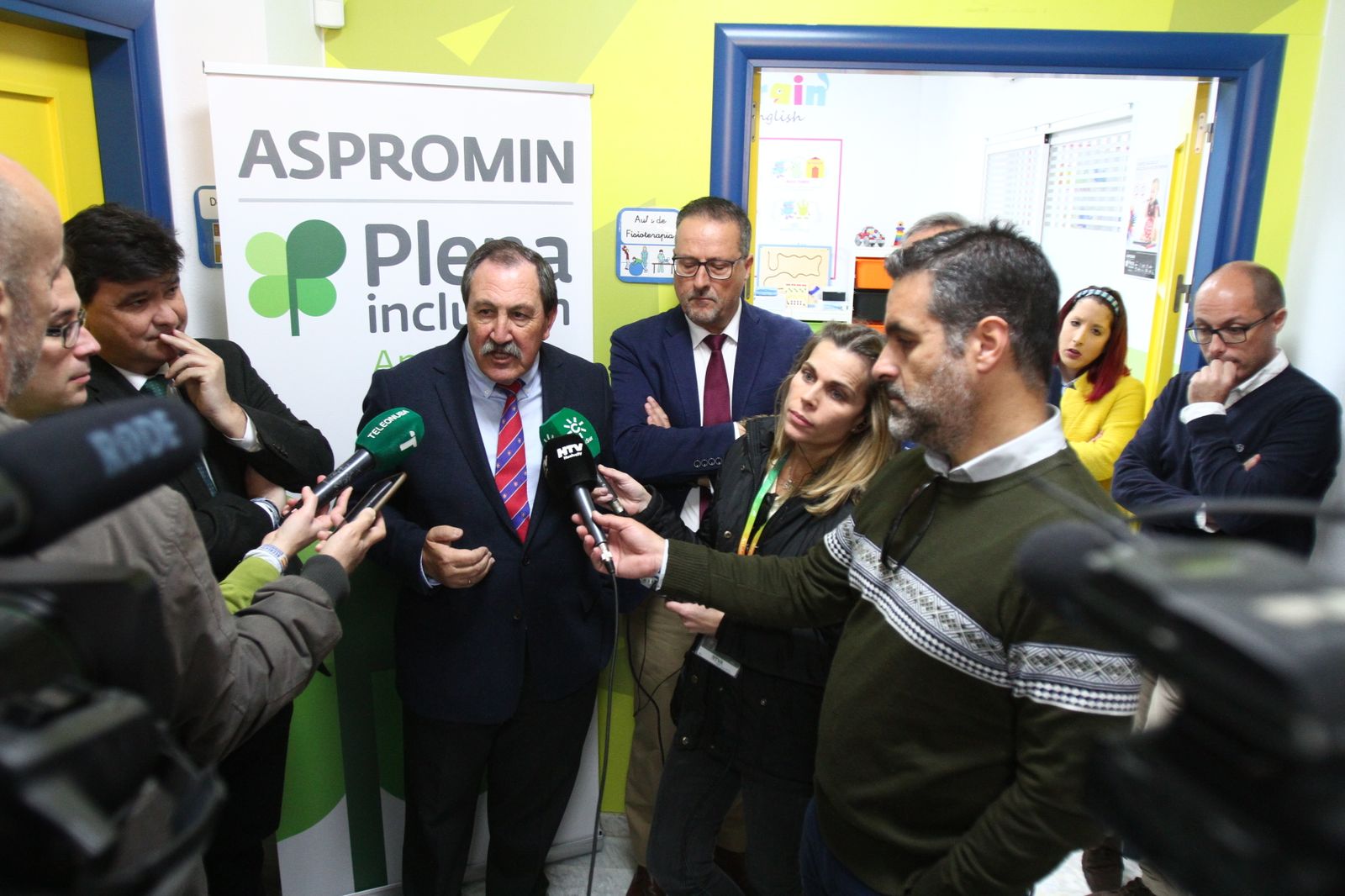 Inauguración del Cait Aspromin 'El Molino'.