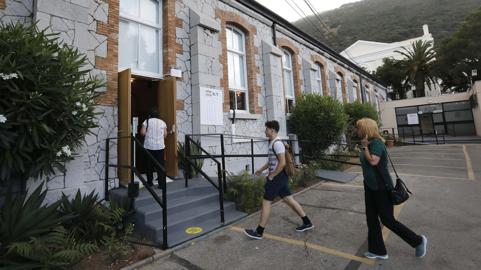 Las fotos del referéndum en Gibraltar sobre la legalización del aborto