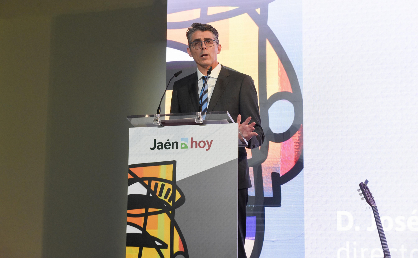 Acto de inauguración del nuevo periódico del Grupo Joly, Jaén hoy