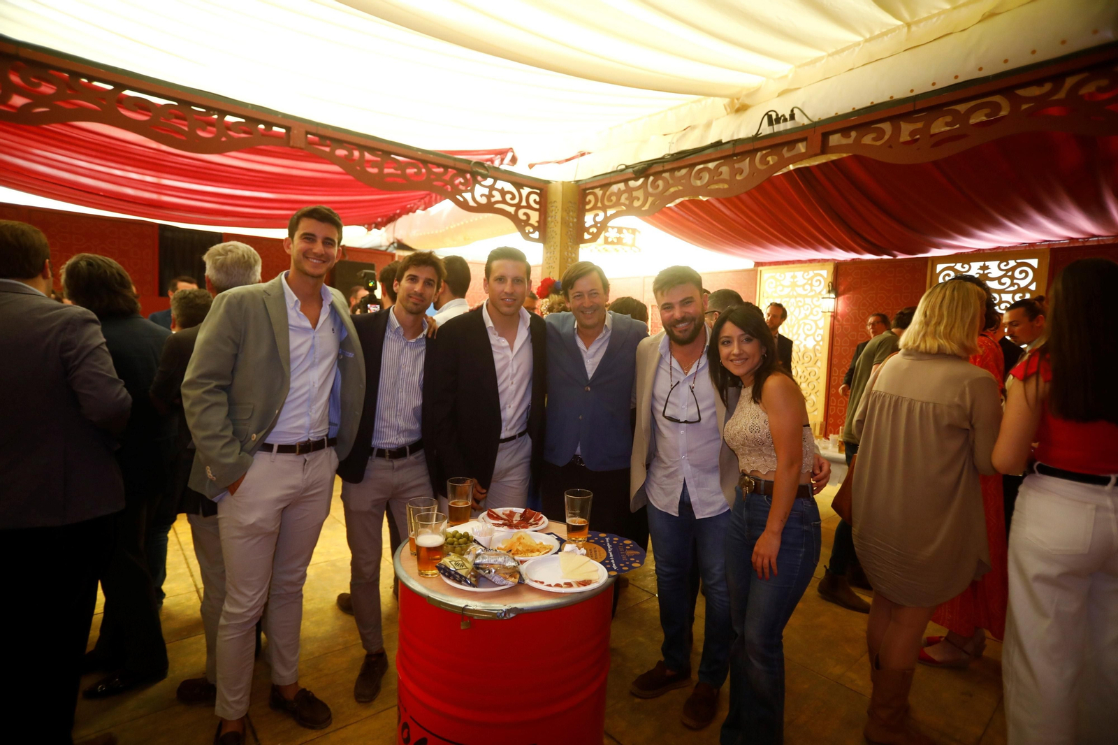 Las recepciones del miércoles de la Feria de Córdoba, en imágenes