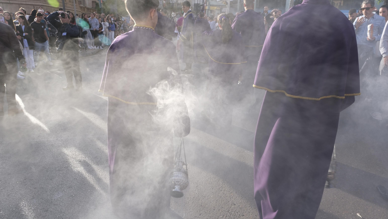 La procesión de Pasión en Almería, en imágenes