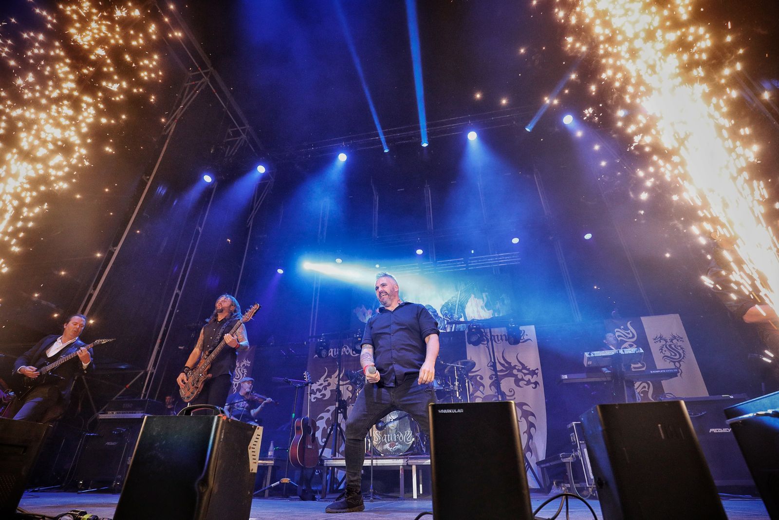 Búscate en el concierto de Saurom en Bahía Sound de San Fernando