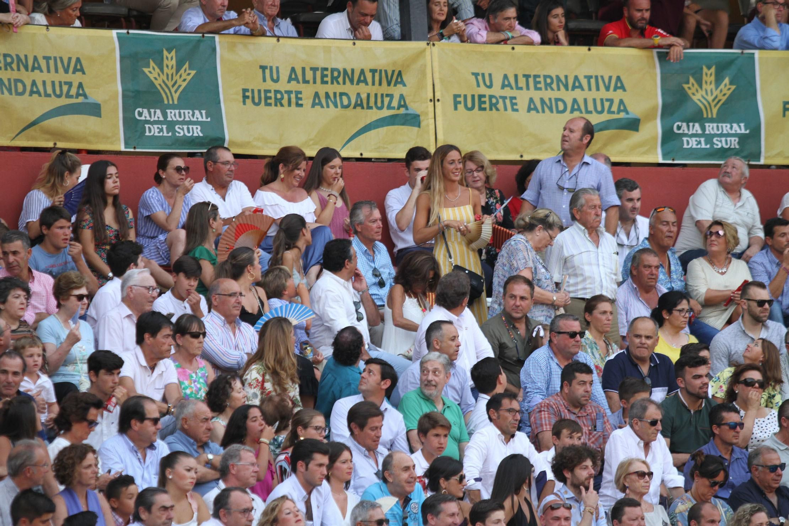 Festejo de Rejones en el coso de La Merced por Colombinas.