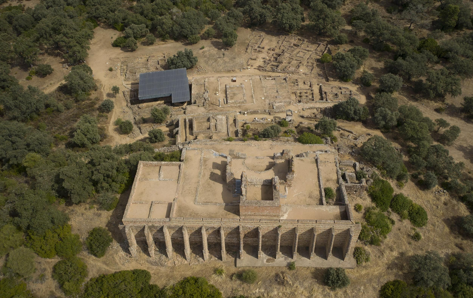Las espectaculares fotos del yacimiento romano de Munigua