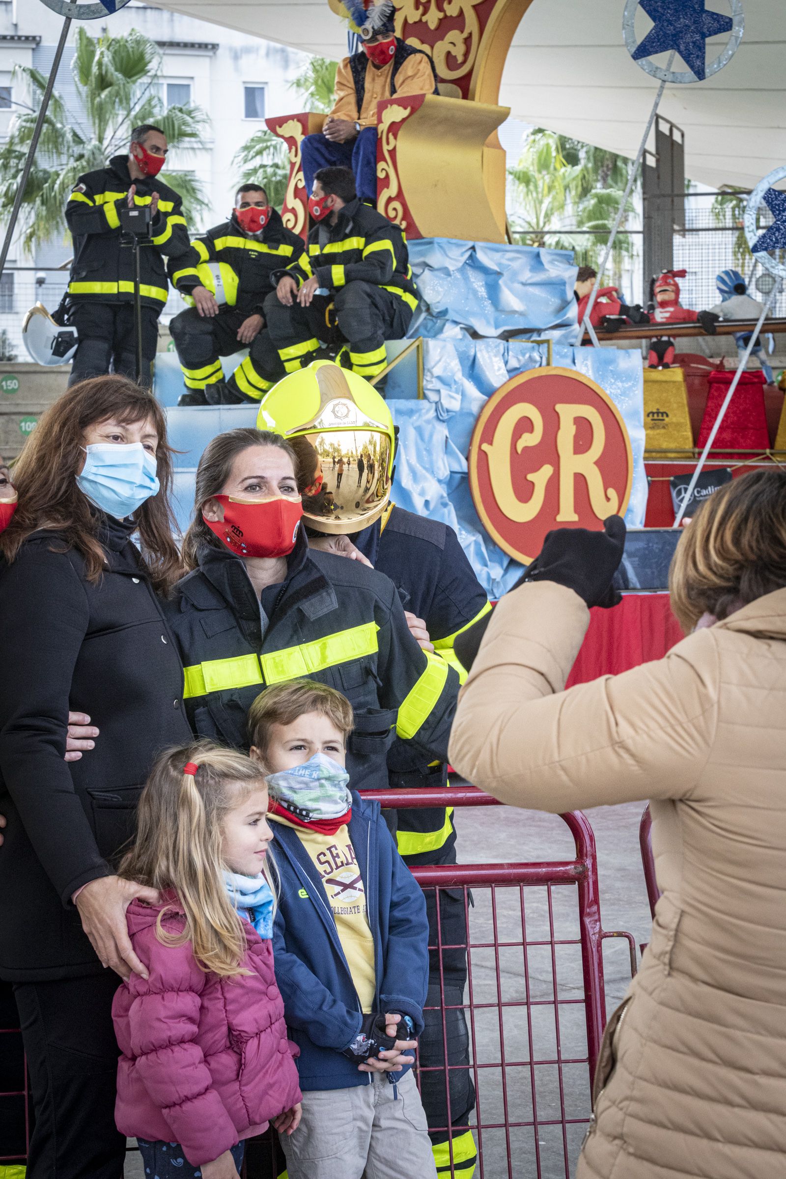 Imágenes de los Reyes Magos en Cádiz