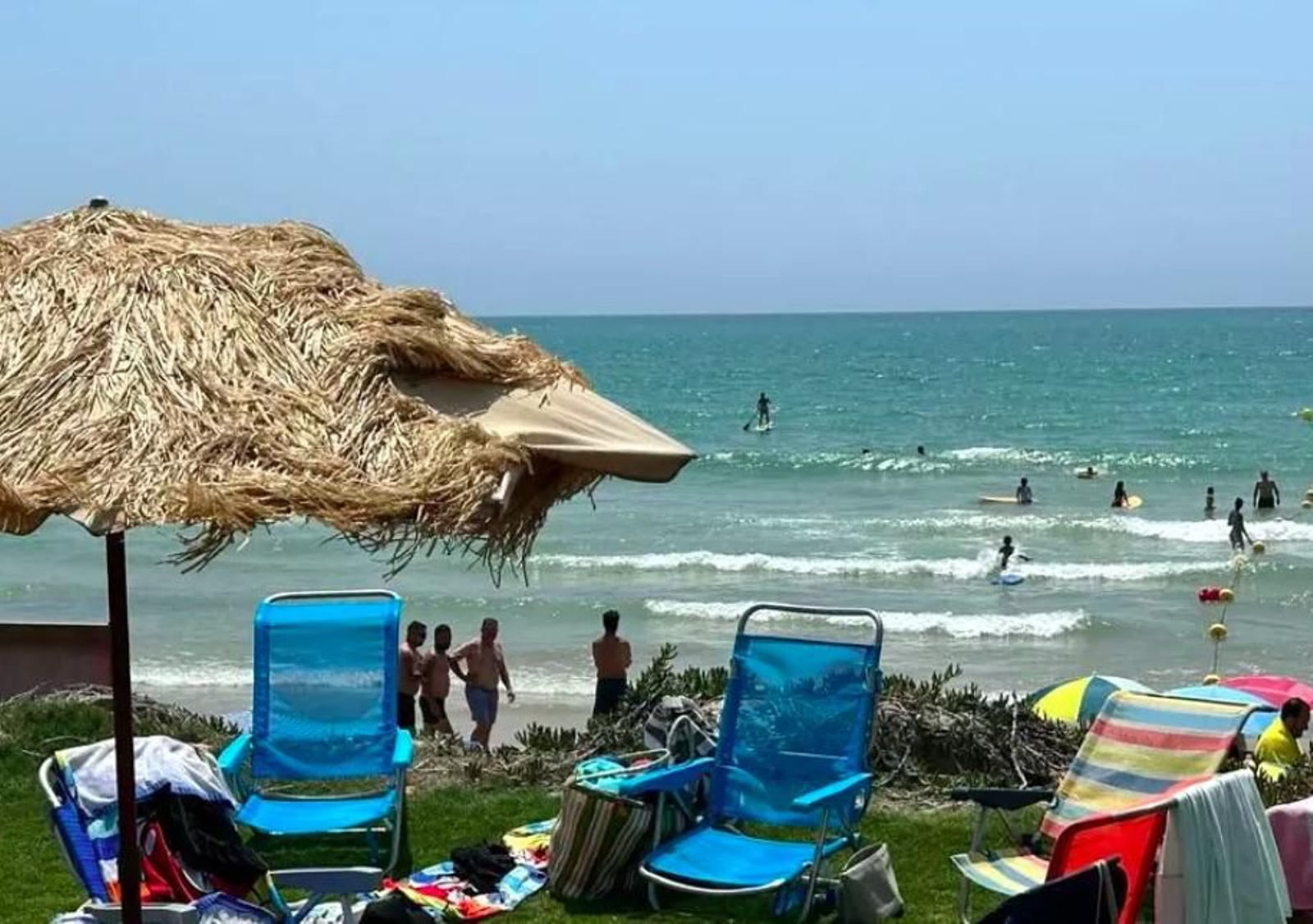 Playa de las Tres Piedras, en Chipiona.