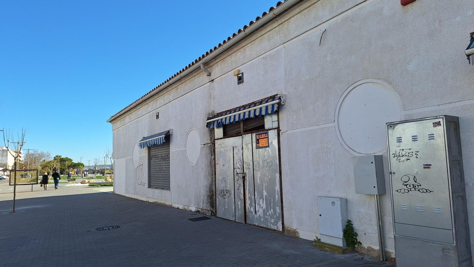 Betilo reclama que se adecente el edificio de La Pescadería.