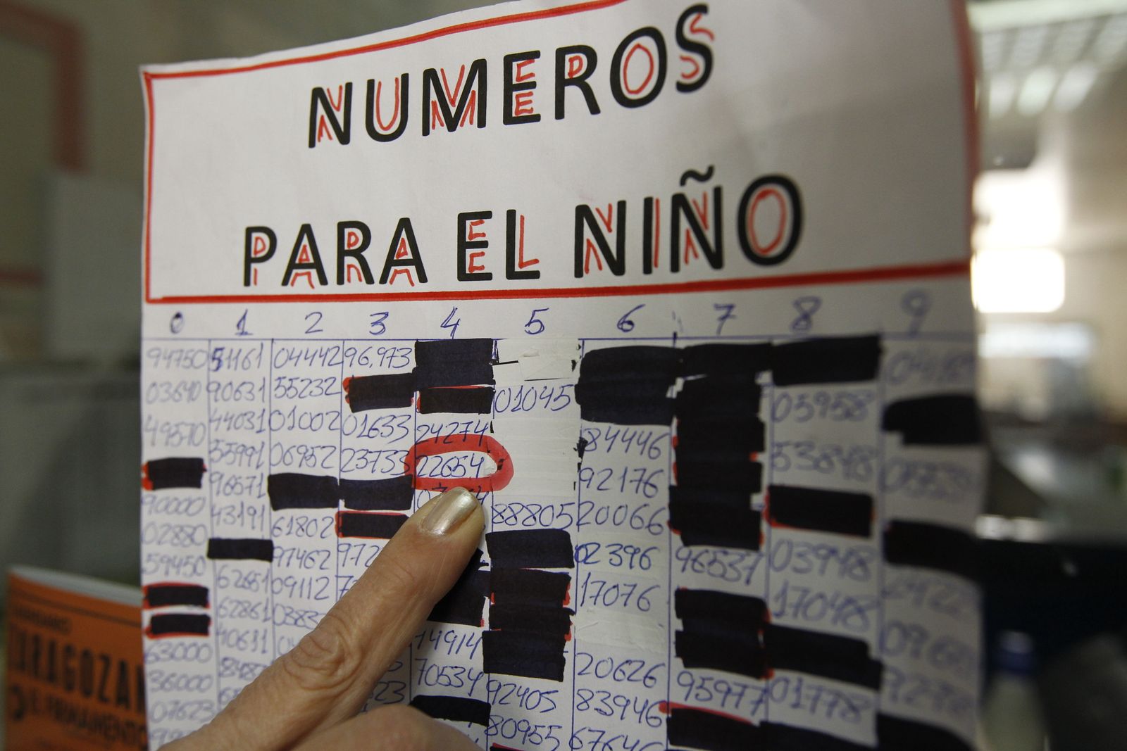 Números en busca de la suerte el 6 de enero.