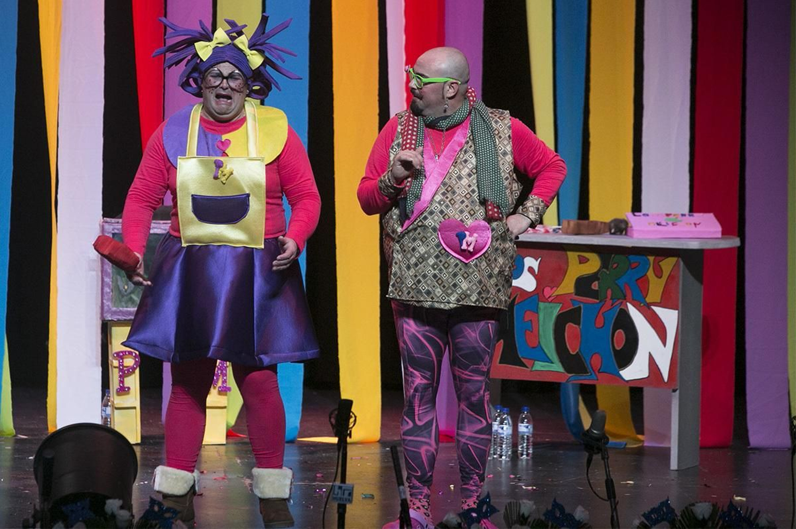 Imagen de la tercera semifinal del Carnaval Colombino