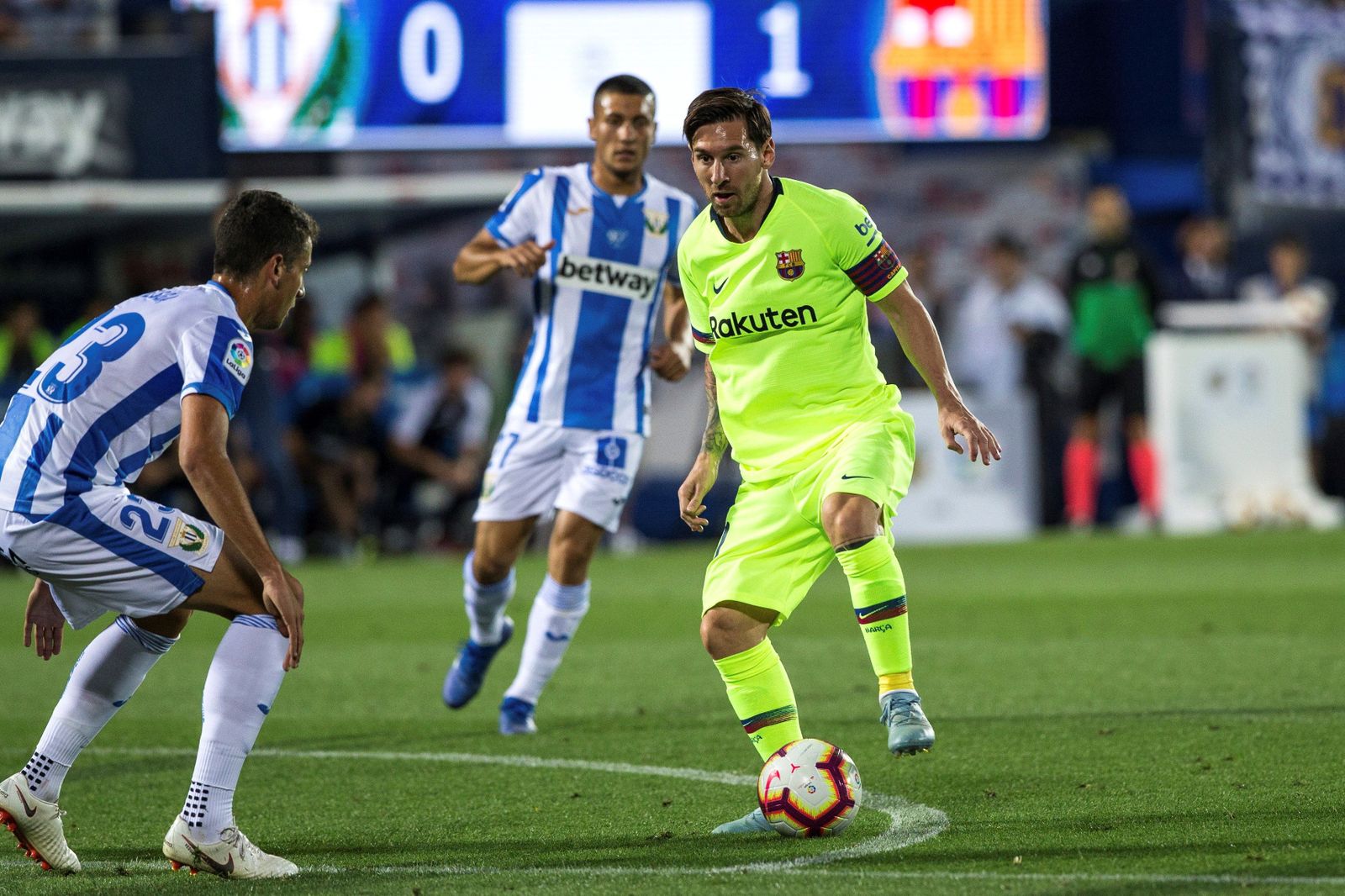 Las imágenes del Leganés-Barcelona