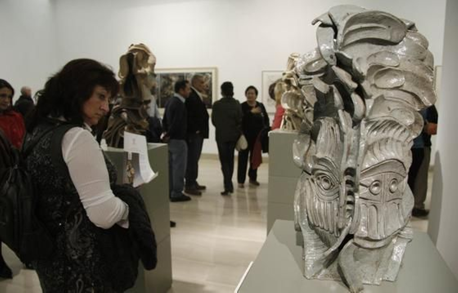 La Casa de la Provincia expone una retrospectiva de Espinoza, 18 años después de su retirada. 

Foto: B.Vargas