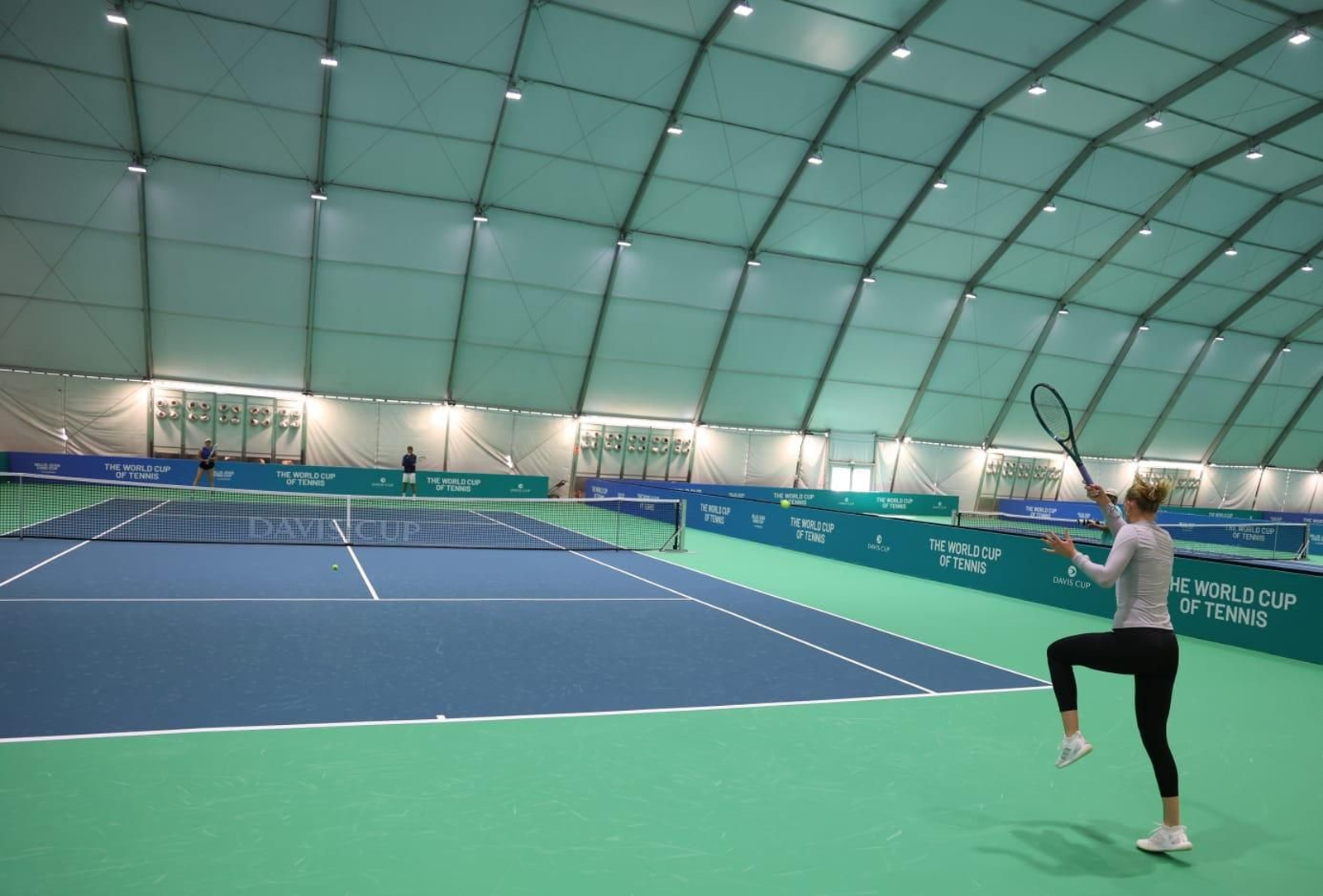 Así es la espectacular ciudad del tenis construida para la Copa Davis y la Billie Jean King Cup