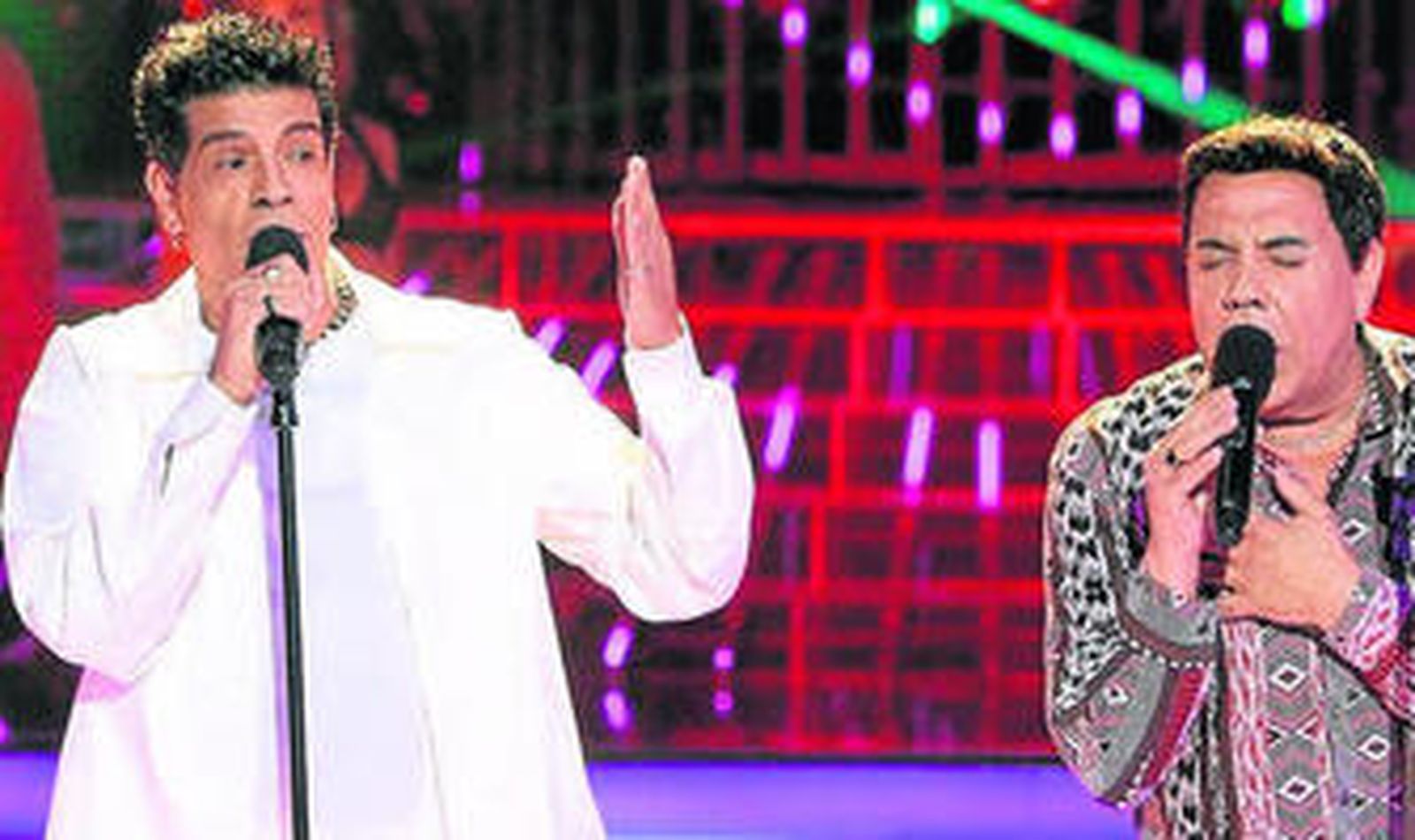 Los Chunguitos como Andy y Lucas en 'Tu cara me suena'.