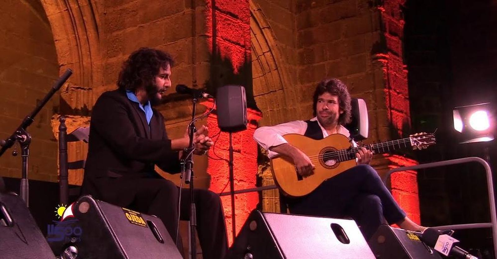 Un momento de la actuación de Rancapino Chico en las Jornadas del Cante de los Puertos.