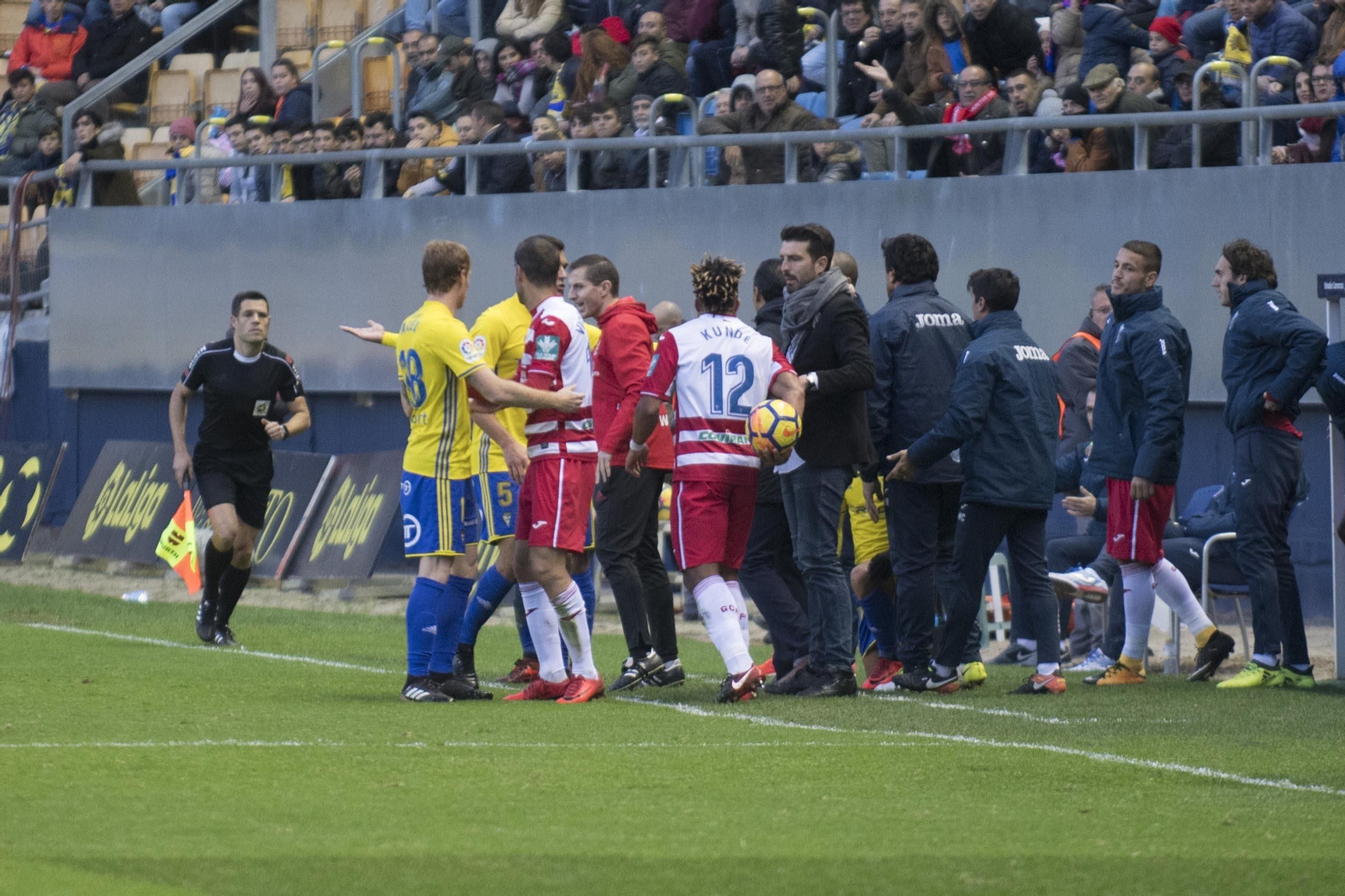 El Cádiz CF-Granada CF