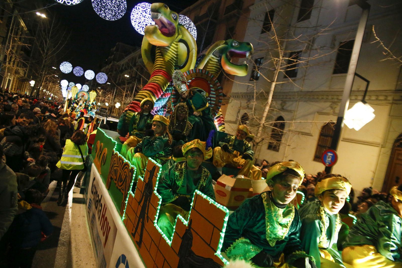 Todas las imágenes de la Cabalgata de Reyes de Granada