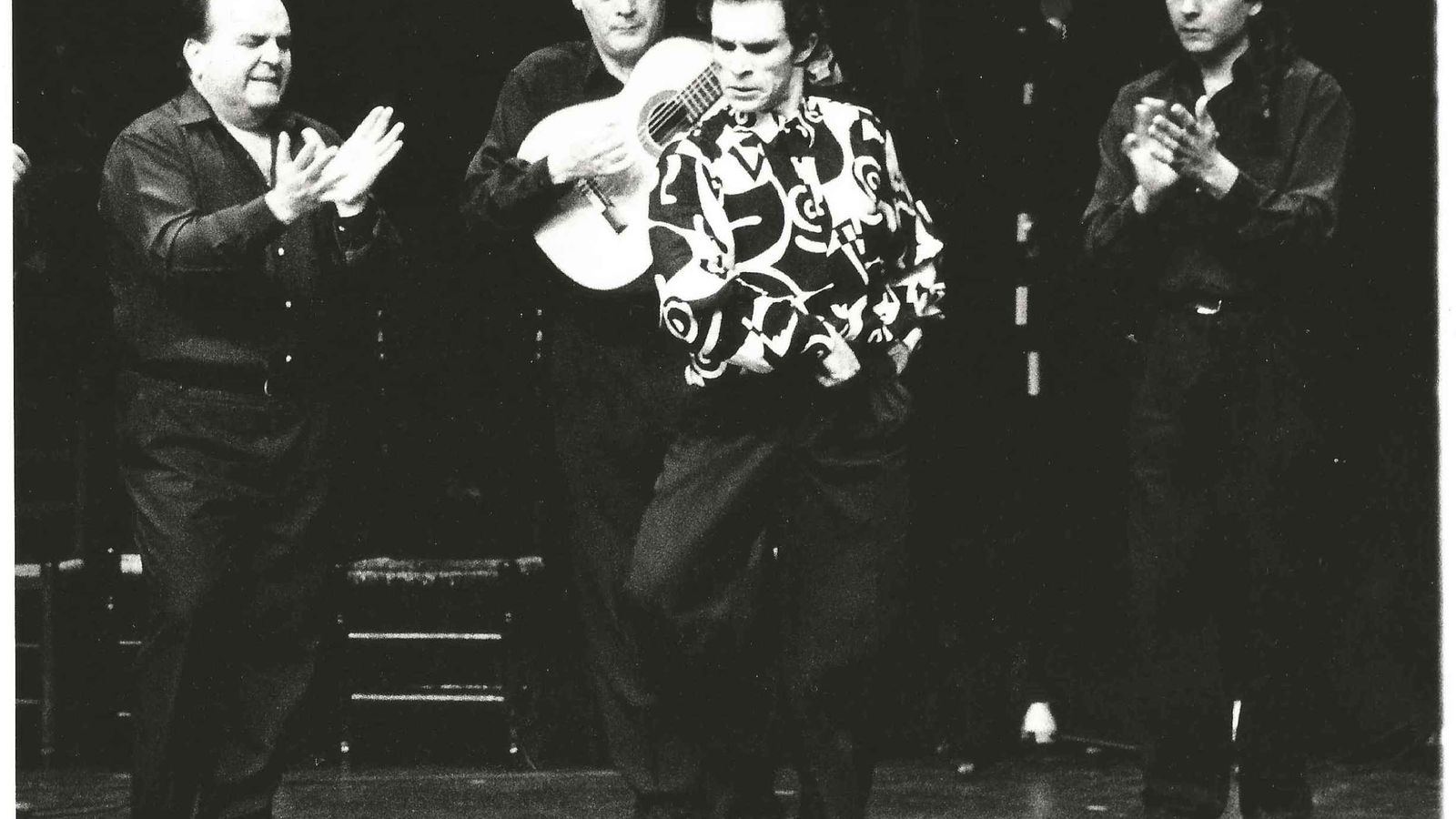 Joaquín Marcelo bailando flamenco