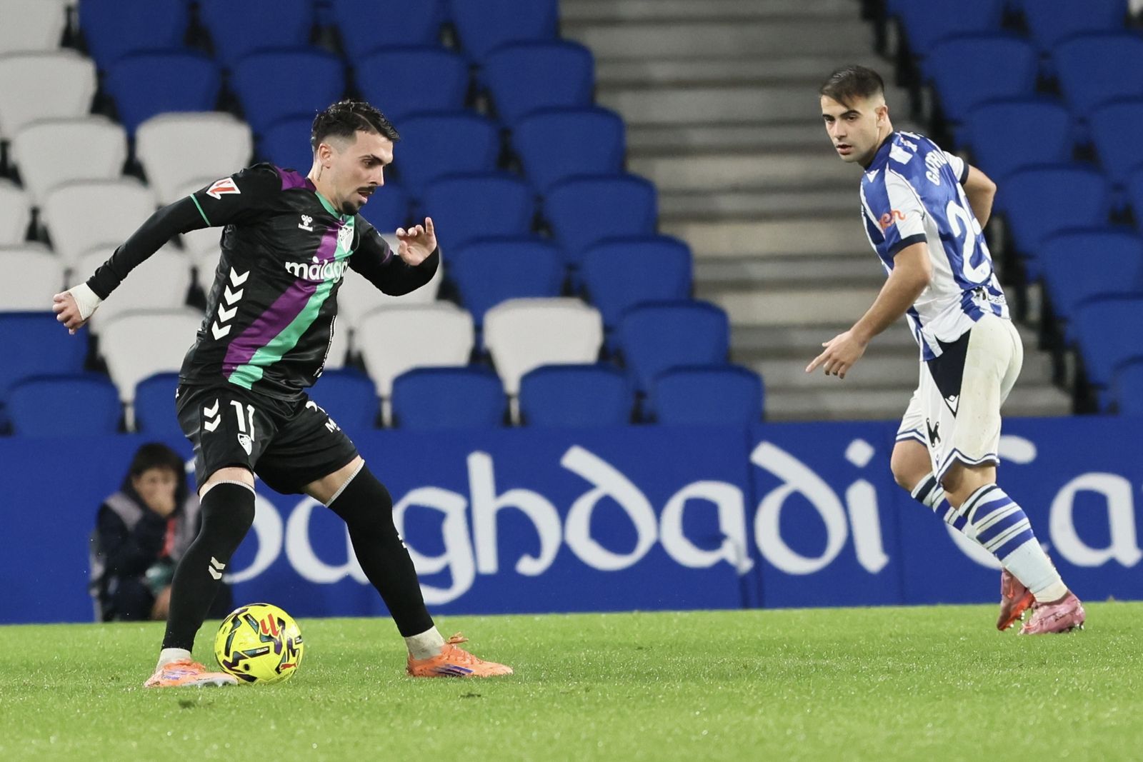 Real Sociedad-Málaga CF, en fotos