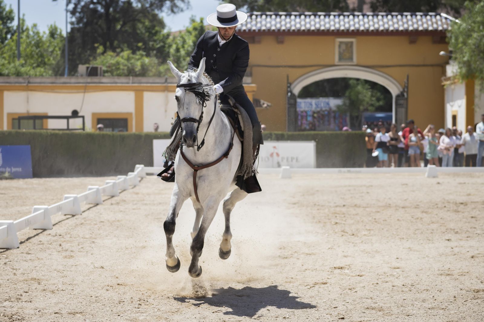 Final del concurso de Doma Vaquera 2023 en el Depósito de Sementales