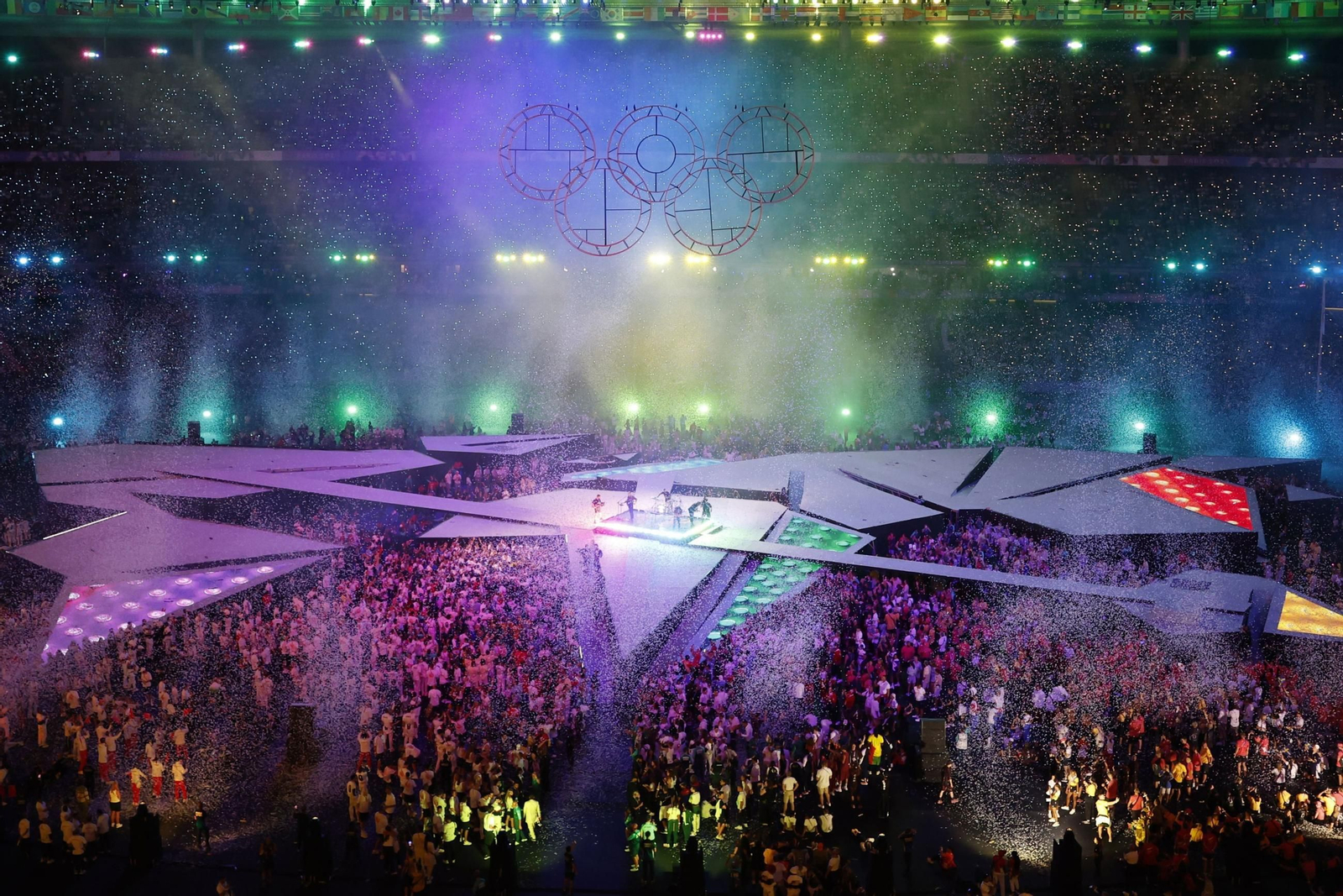 Las fotos de la ceremonia de clausura de los Juegos Olímpicos París 2024