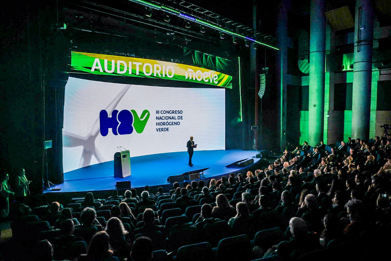 Fotografías de la inauguración del III Congreso Nacional de Hidrógeno Verde