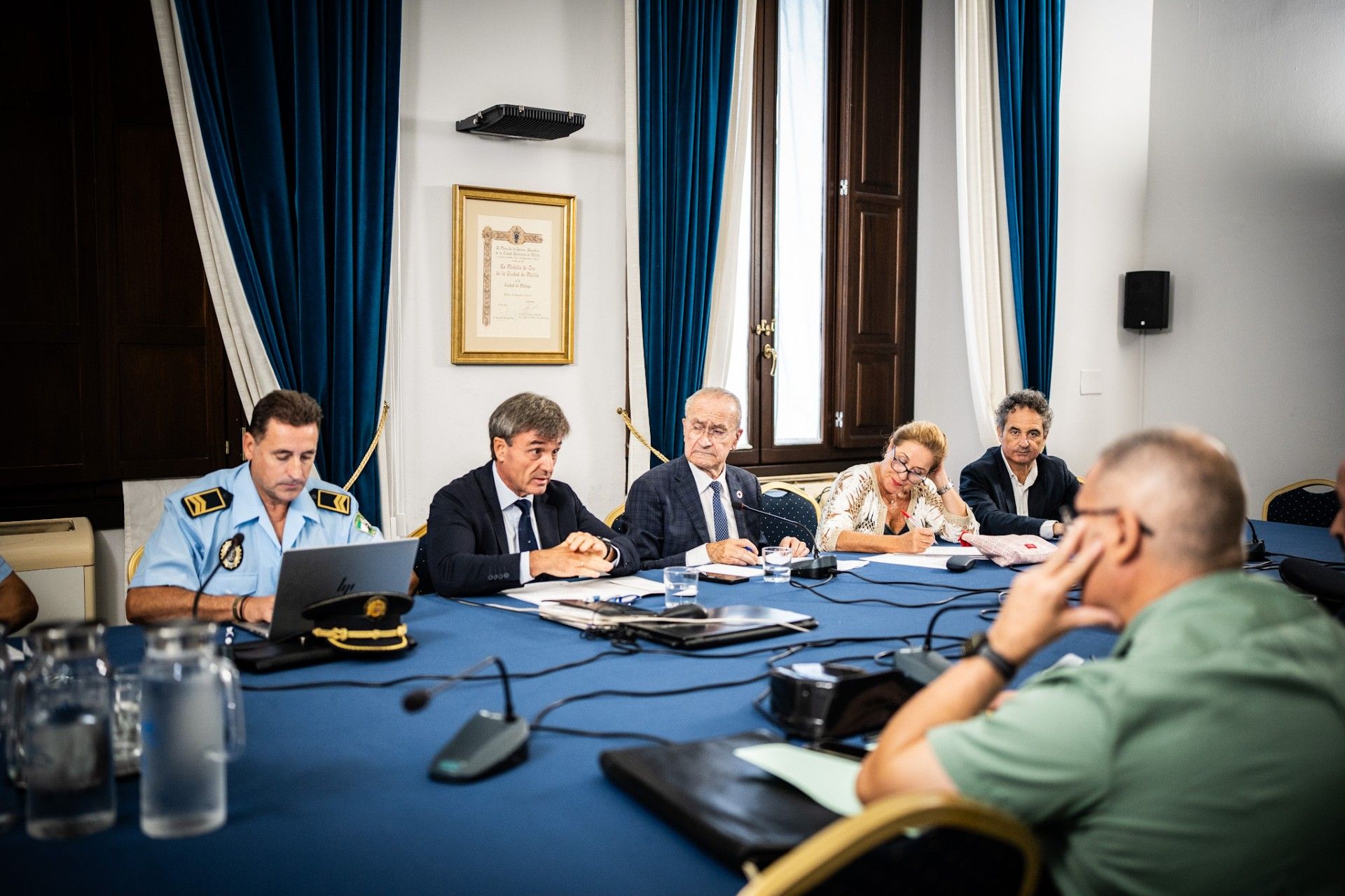 Málaga reclama al Gobierno saber cuántos policías del Plan Costa del Sol ha destinado a la ciudad