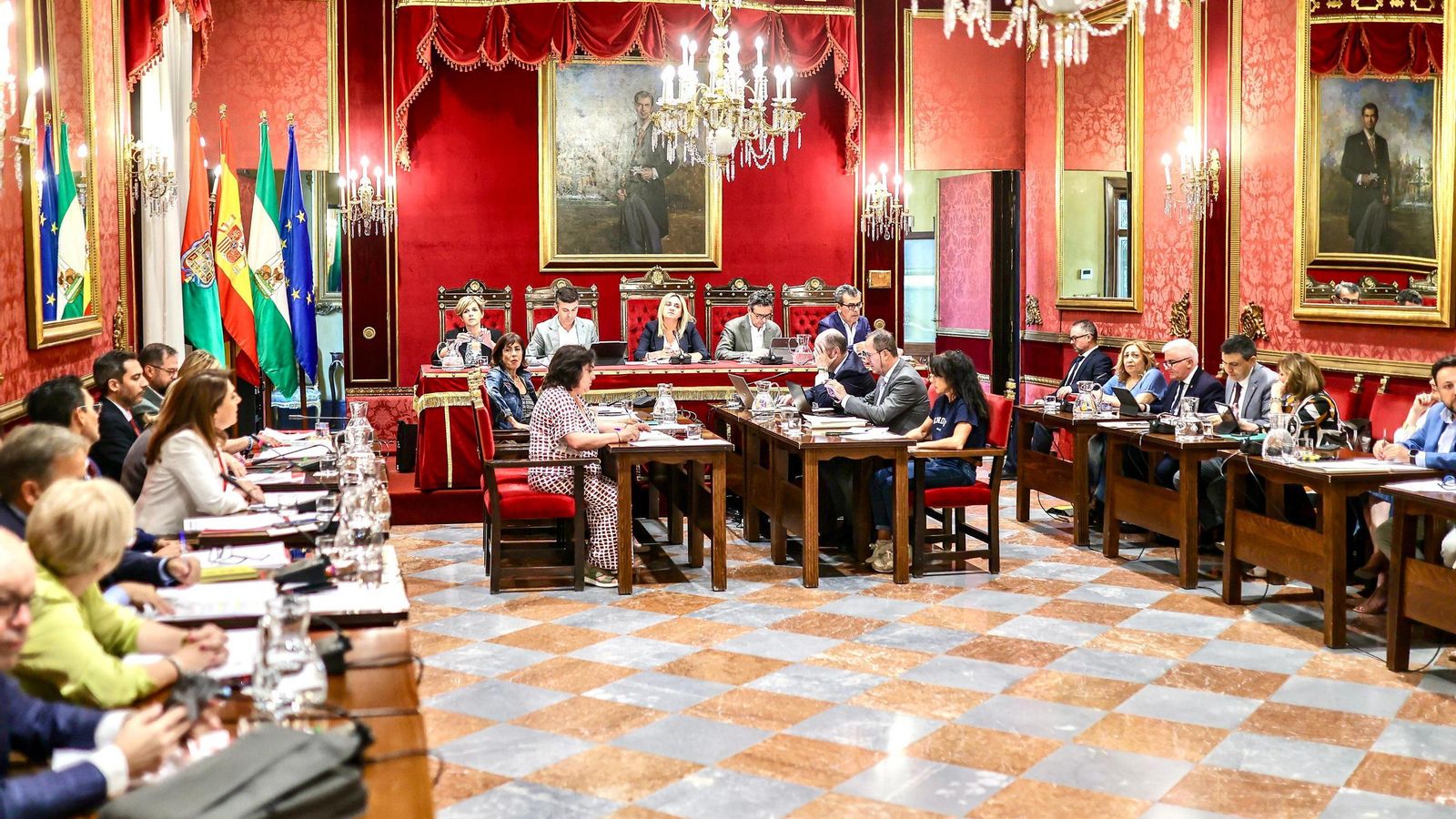 Pleno de junio en el Ayuntamiento de Granada.