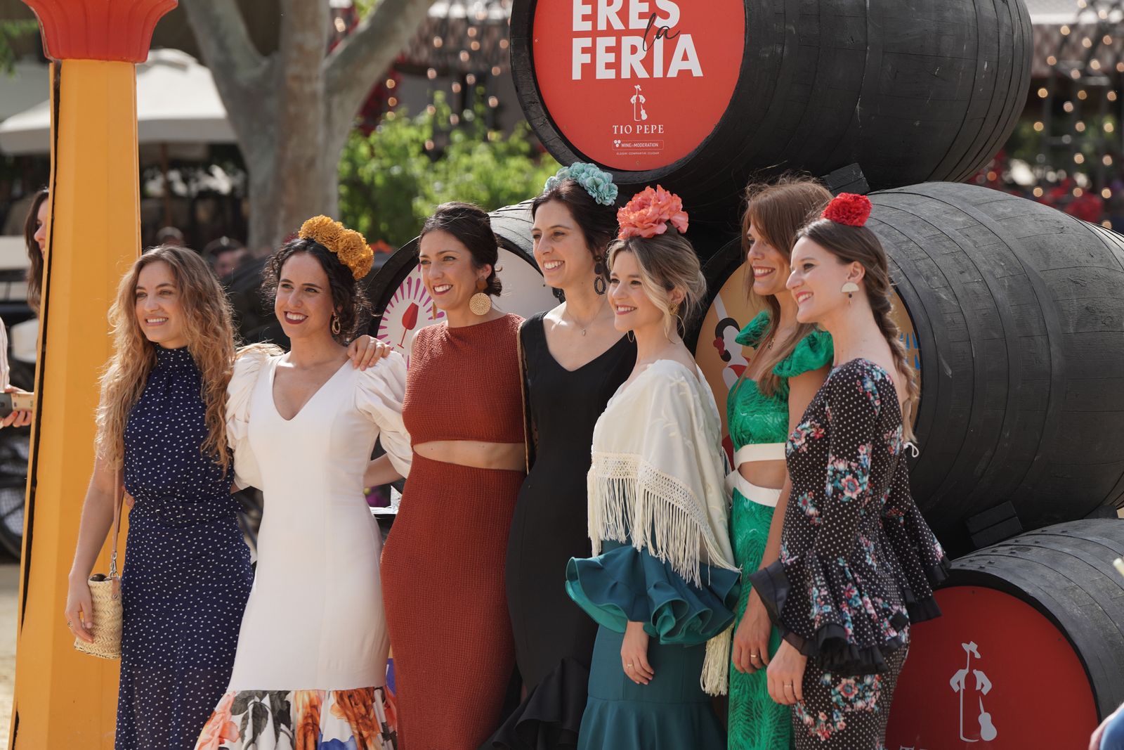 Búscate en las fotos  del jueves en la Feria de Jerez