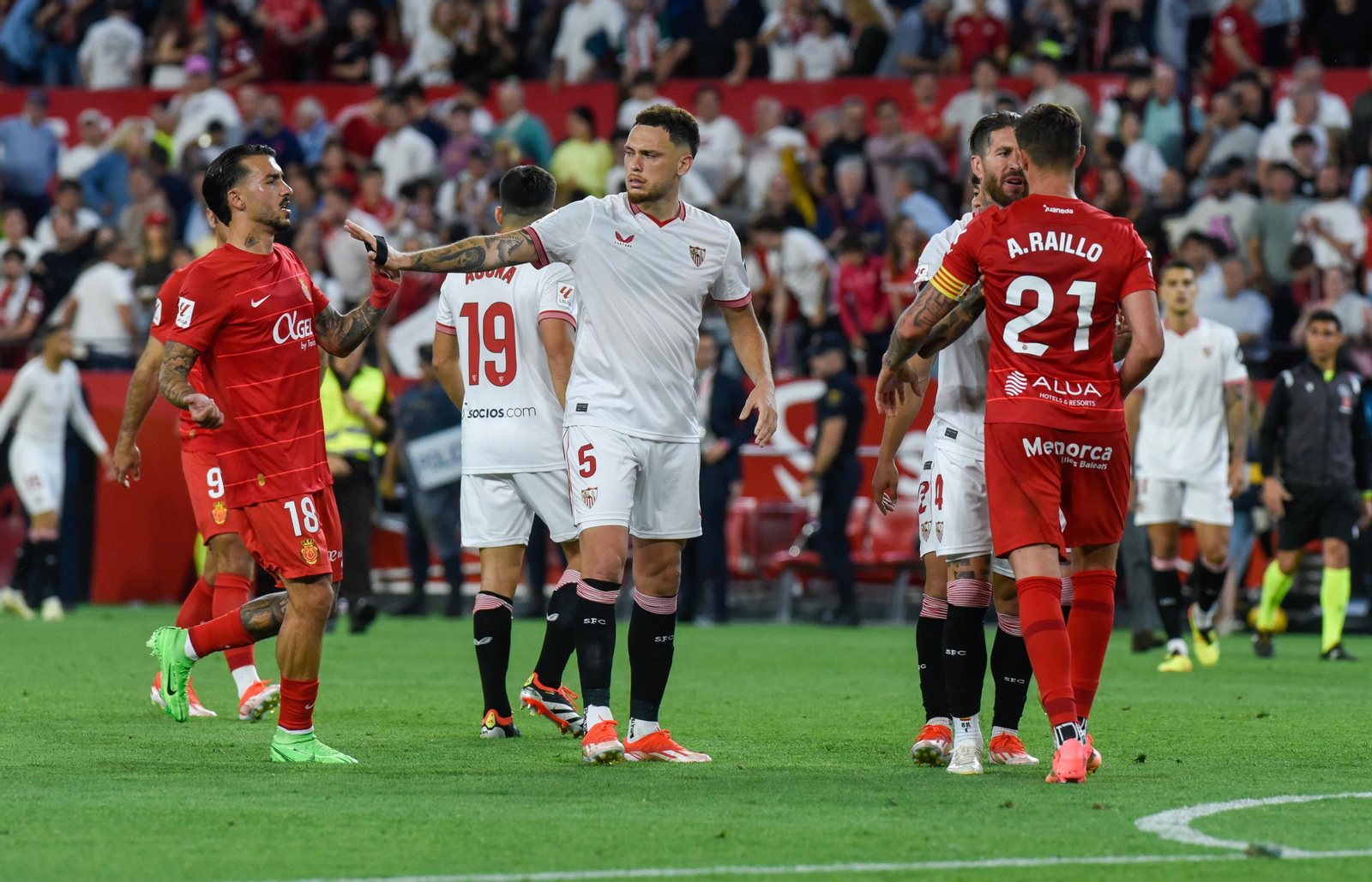 Las imágenes del Sevilla-Mallorca