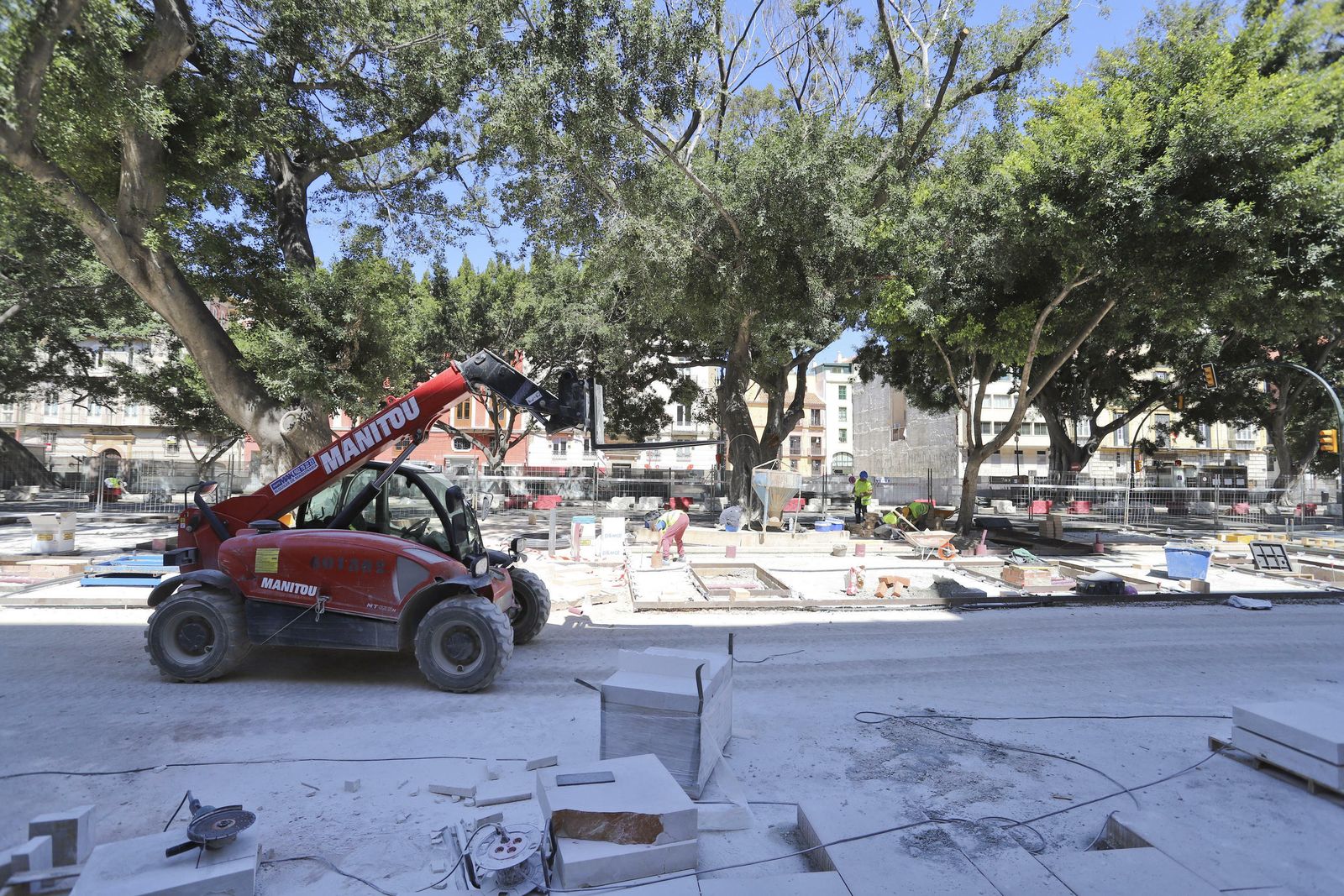 Las fotos de la recta final de las obras de la Alameda Principal