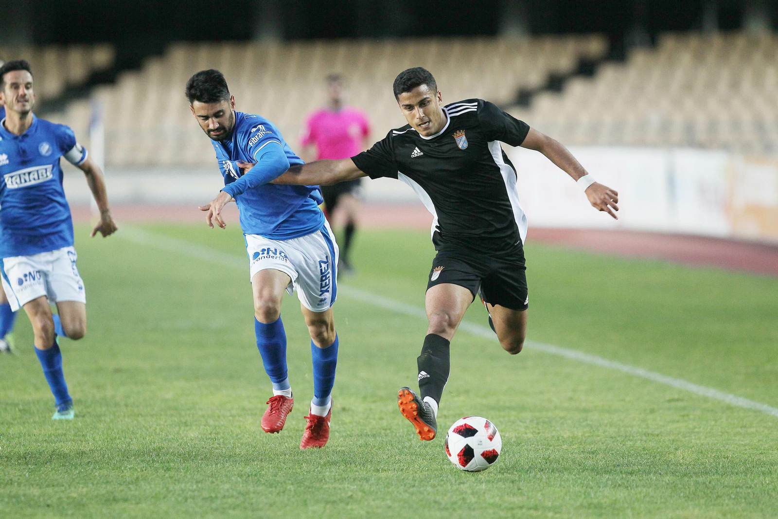 Imágenes del derbi Xerez FC-Xerez CD