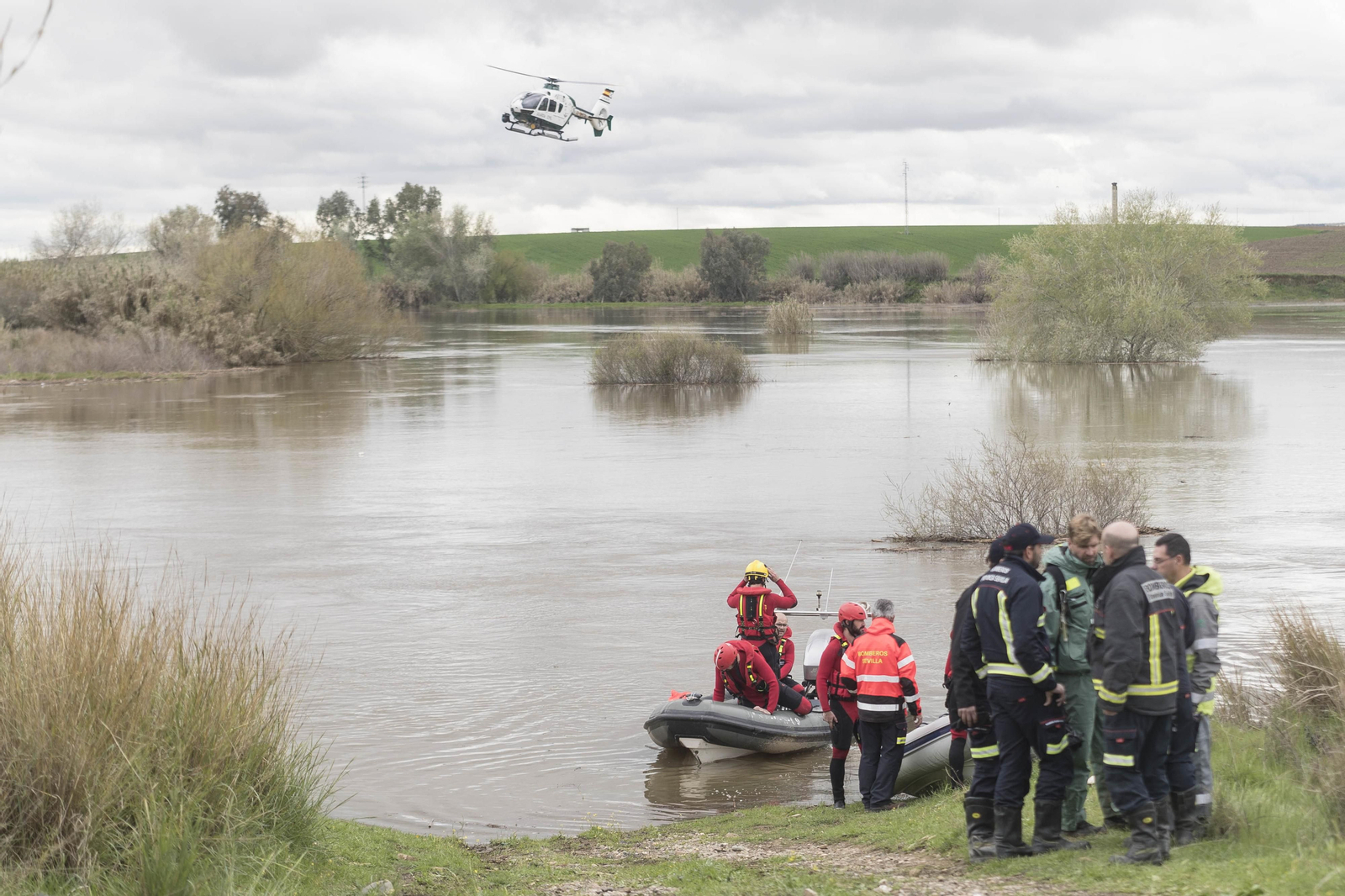 La búsqueda del guardia civil en Guillena
