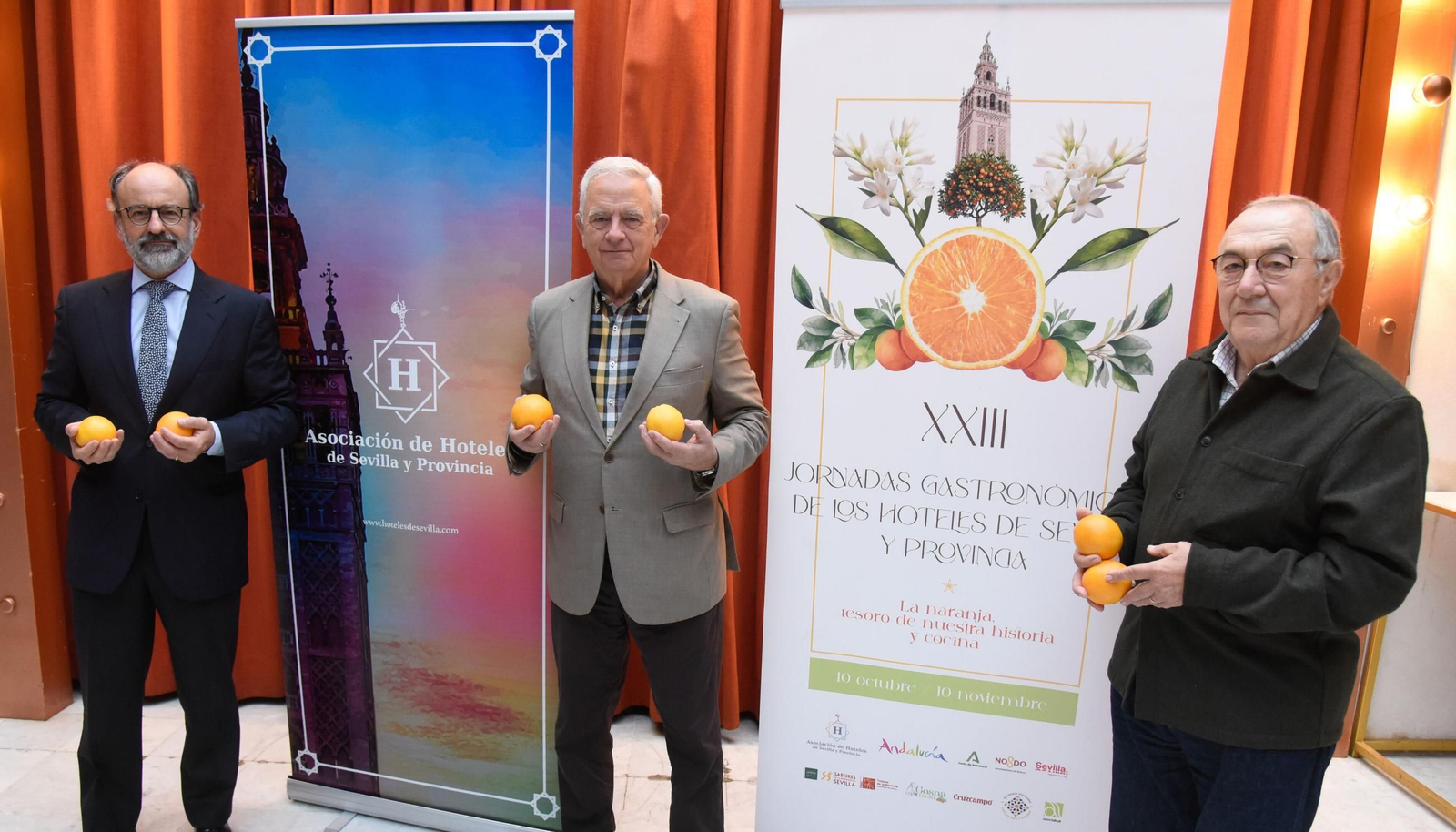 Presentacion del manifiesto por la naranja de Sevilla.