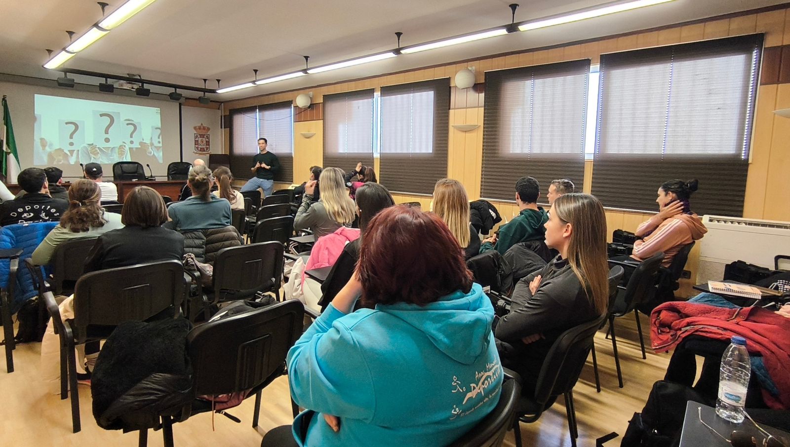 Una de las sesiones.